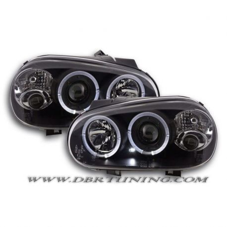 Gruppi ottici Angel Eyes Led Golf 4 98-03 neri