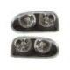 Gruppi ottici Look 4 VW Golf 3 91-98 neri