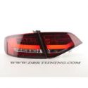 Taillights Tube Led AUDI A4 B8 look 2012 per 07-11 red