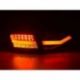 Fanali Tube Led AUDI A4 B8 look 2012 per 07-11 rosso