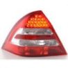 Fanali Led Mercedes C W203 berlina 00-07 rosso-chiaro