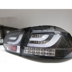 Fanali + freccia LED LIGHT BAR GOLF 6 08- neri