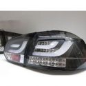 Fanali + freccia LED LIGHT BAR GOLF 6 08- neri