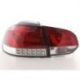 Fanali + freccia LED LIGHT BAR GOLF 6 08- rosso