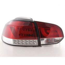 Fanali + freccia LED LIGHT BAR GOLF 6 08- rosso