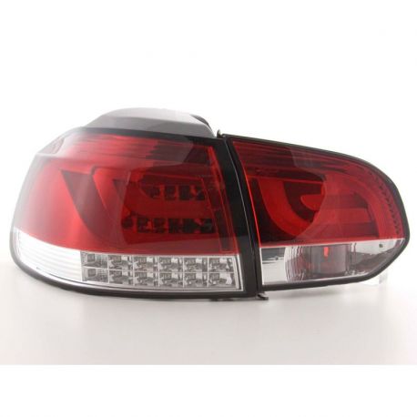 Fanali + freccia LED LIGHT BAR GOLF 6 08- rosso