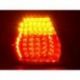 Fanale ricambio SX Led BMW E46 coupè 03-06 rosso-chiaro