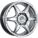 Cerchi in lega Avus GRIZZLY Hyper Silver da 16