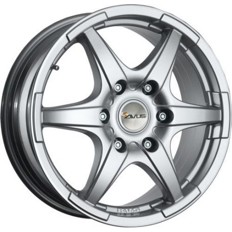 Cerchi in lega Avus GRIZZLY Hyper Silver da 17