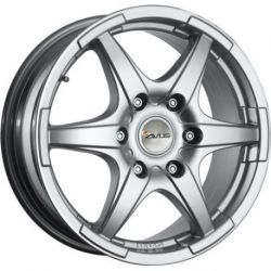 Cerchi in lega Avus GRIZZLY Hyper Silver da 18