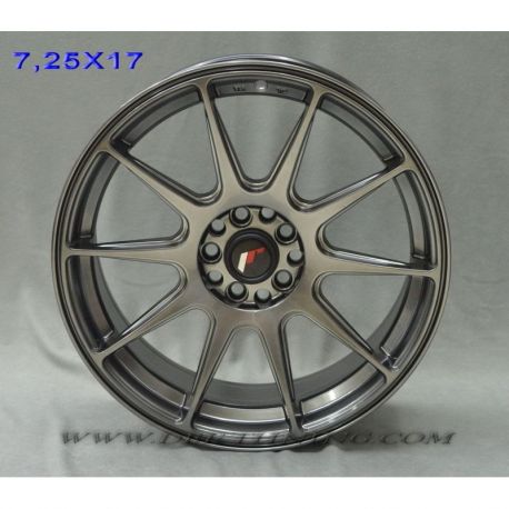 Cerchio in lega JR11 Dark Hyper Black da 17