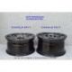 Llanta JR11 Dark Hyper Black 17
