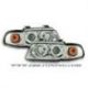 Coppia fari Angel Eyes Led Audi A4 B5 99-01