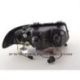 Coppia fari Angel Eyes Audi A4 B5 99-01 Neri