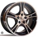 Cerchi in lega SP01 Black Polished da 15