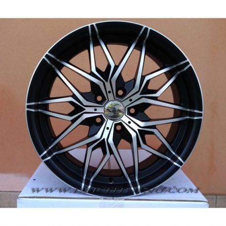 Cerchi in lega SPATH SP33 Matt Black Polish da 17