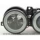 Gruppi ottici Angel Eyes BMW 3 E30 82-94 neri