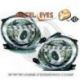 Gruppi ottici Angel eyes Led Fiat 500 07-15