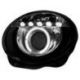 Gruppi ottici Angel eyes Led Fiat 500 07-15 neri