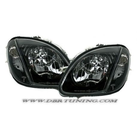 Headlights MERCEDES SLK W170 96-04 black