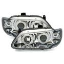 Coppia fari Angel Eyes Renault Megane berlina coupè 96-99