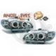 Coppia fari Angel Eyes Renault Megane 1 96-99