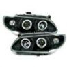 Coppia fari Angel Eyes Renault Megane 1 96-99 neri