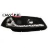 Gruppi ottici Dayline Led Renault Megane 2  02-05 neri