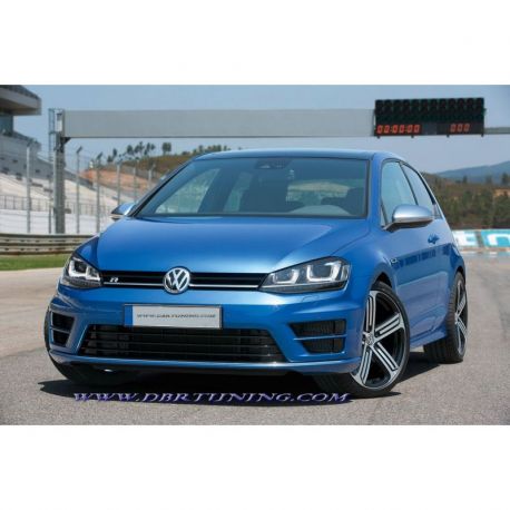 Front bumper kit GOLF 7 look R20 12-17