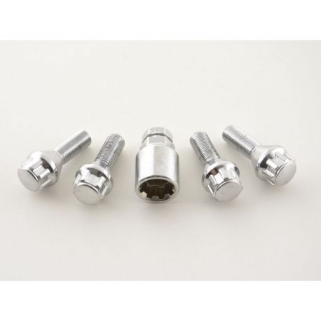 Bulloni antifurto BIMEC M12X1,50 L29 CH 17+19 CONICO