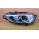 Coppia fari ANGEL EYES LED BMW F30 F31 11-15 neri