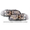 Coppia fari Angel Eyes BMW E46 coupè cabrio 99-03