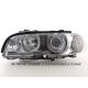 Gruppi ottici Angel Eyes BMW 3 coupè (E46) 98-03 neri