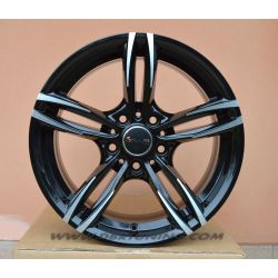 Cerchi in lega AC-MB3 M4 Black Polish da 17