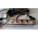 Luci diurne DRL 5 Led universali 10w