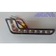 Luci diurne DRL 9 Led universali 9w