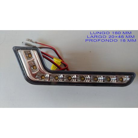 Luci diurne DRL 9 Led universali 9w