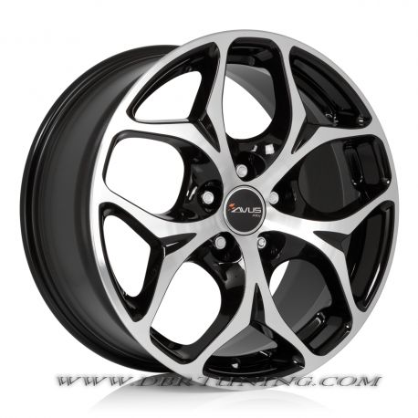 Cerchi in lega AVUS AC-MB2 Black Polished 20