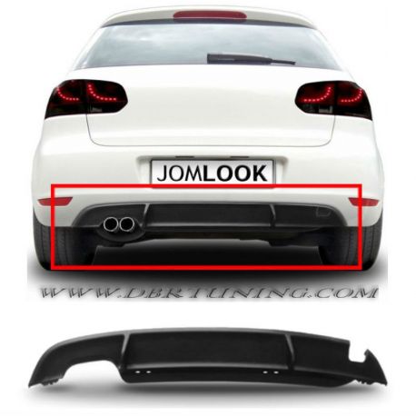 Diffusore posteriore GOLF 6 look GTD 08-12