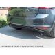 Rear diffuser GOLF 7 look GTD 12-17