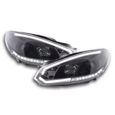 Headlight Daylight LED DRL GOLF 6 08- motor