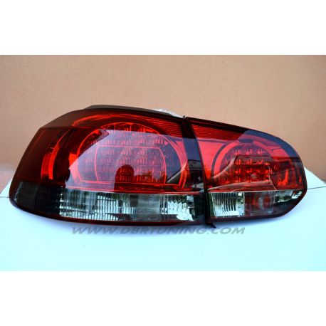 Taillight LED GOLF 6 08-12 red-smoke