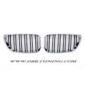 Calandra BMW F22 F23 look M2 13- nera cromo