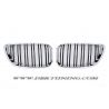 Calandra BMW F22 F23 look M2 13- nera cromo