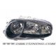 R headlight Alfa Romeo 147 01-04 black