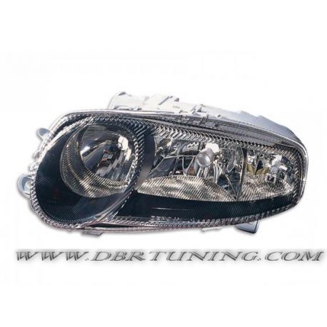 R headlight Alfa Romeo 147 01-04 black