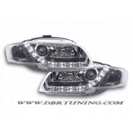 Coppia fari Daylight Audi A4 (8E-B7-8H cabrio) 05-07
