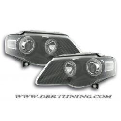Gruppi ottici Angel Eyes VW PASSAT 05-10 black