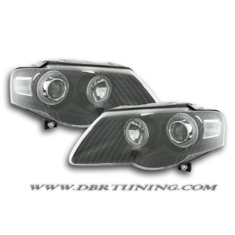 Gruppi ottici Angel Eyes VW PASSAT 05-10 black