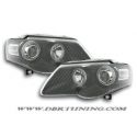 Gruppi ottici Angel Eyes VW PASSAT 05-10 neri